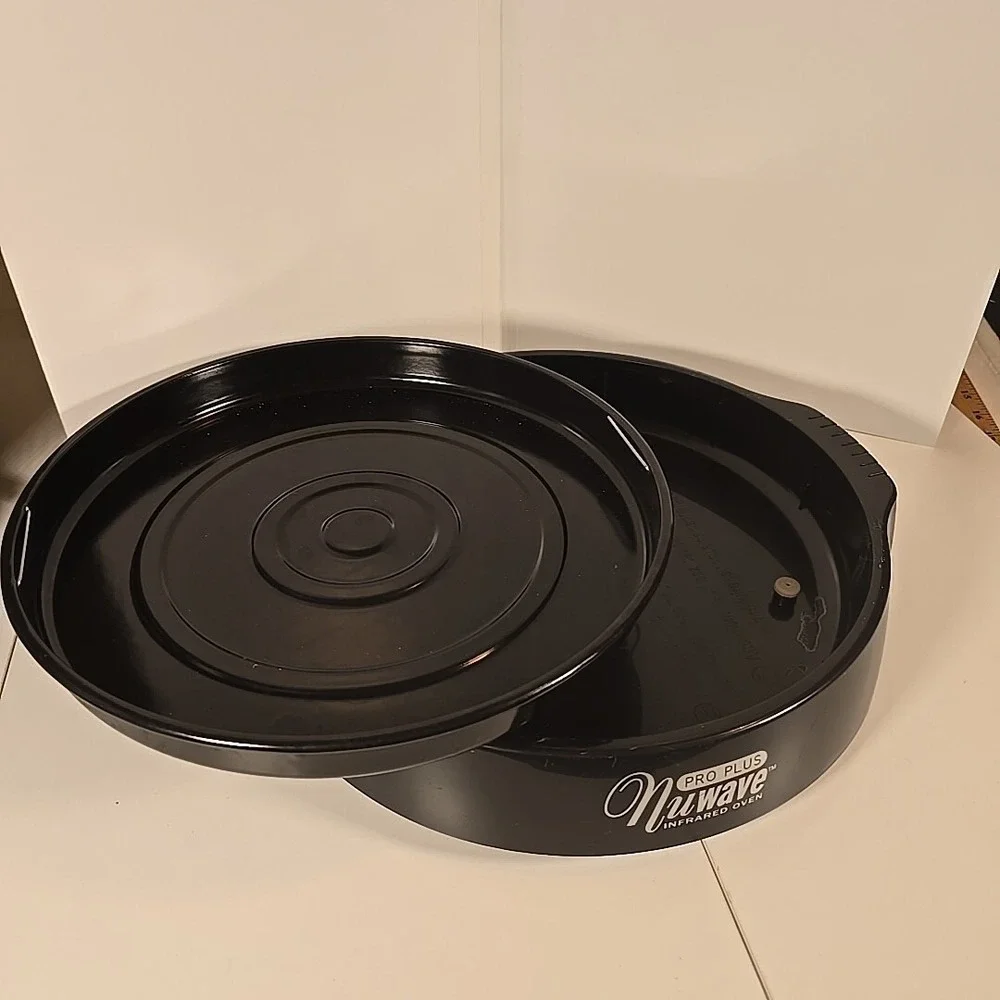 NuWave Pro Plus Oven Replacement Parts Bottom Base26004 & Drip Pan‎ 26010